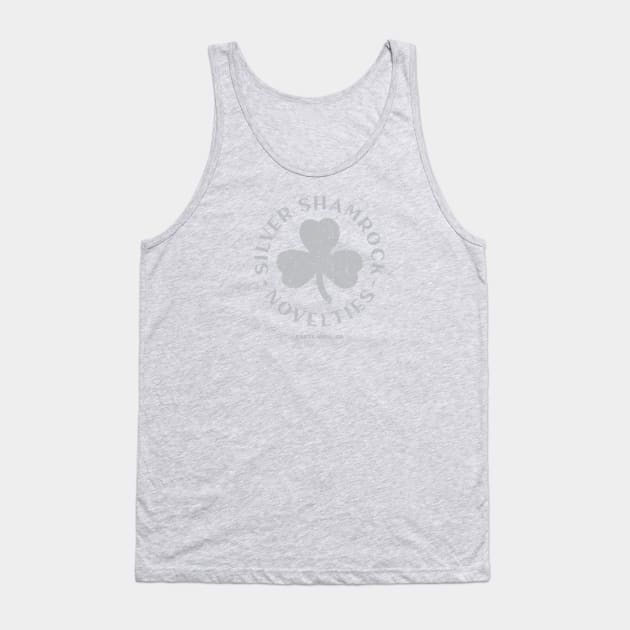 Silver Shamrock Novelties Tank Top by huckblade